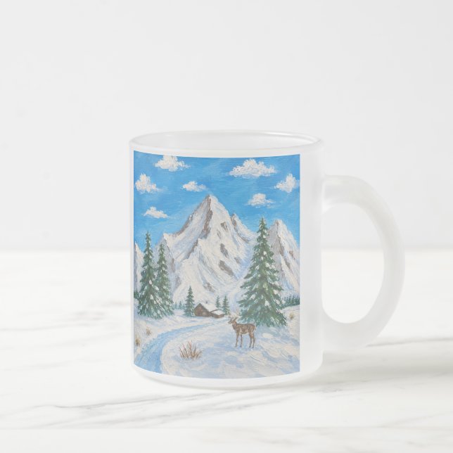 Snöberg Frostad Glas Mugg (Höger)