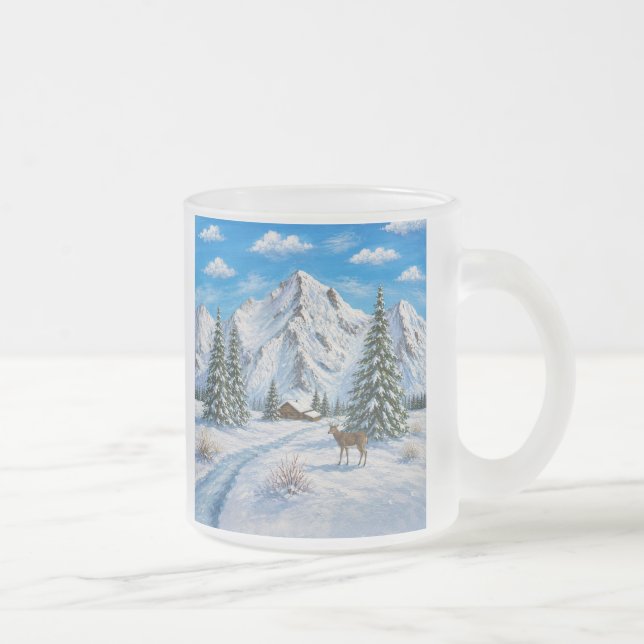 Snöberg Frostad Glas Mugg (Höger)