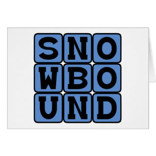 Snöblind, På väg mot snön Hälsningskort