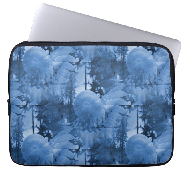 Snöblommor..... Laptop Fodral (Framsidan)