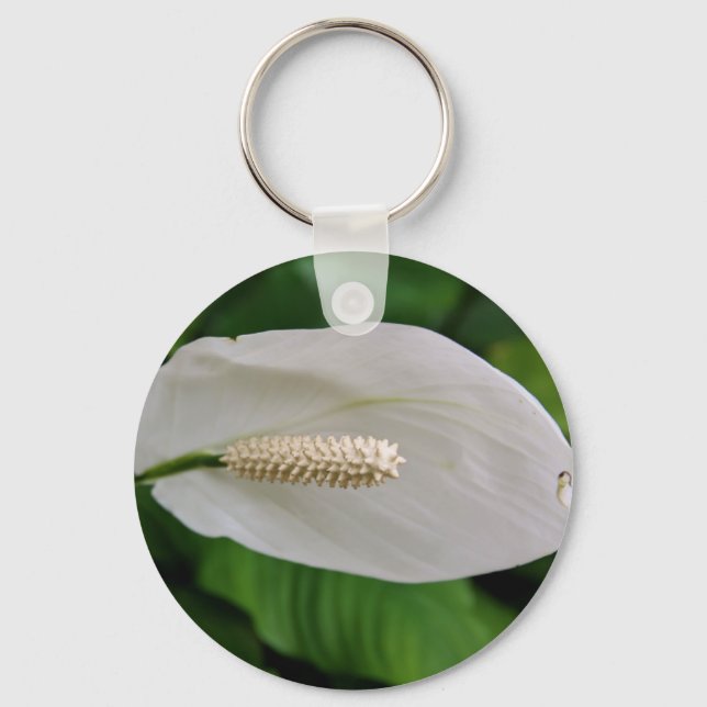 Snöblomsterkedja Nyckelring (Framsida)