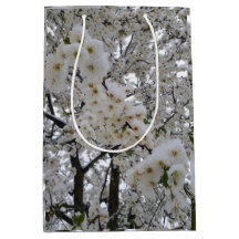 Snöblomsterpresentpåse
