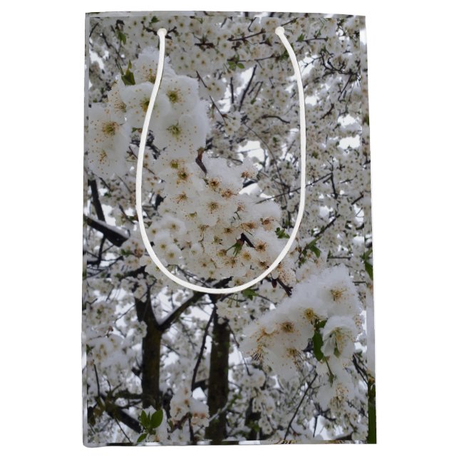 Snöblomsterpresentpåse (Framsidan)