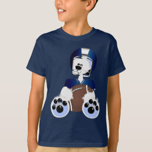 SnoBluebearies Football Tee