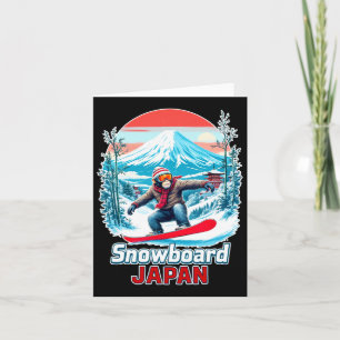 Snöbordande apa i Japan Scenia Ligcape Kort
