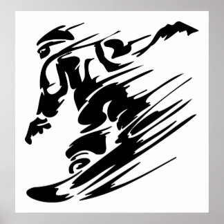 Snöbordande Extreme Sport Poster