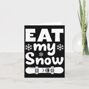 Snöbords- och matsalsmatta min Snö-snöbordning för Kort