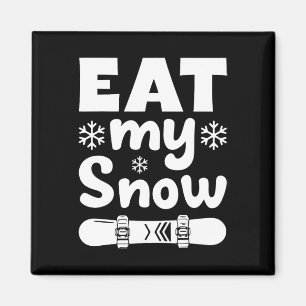 Snöbords- och matsalsmatta min Snö-snöbordning för Magnet