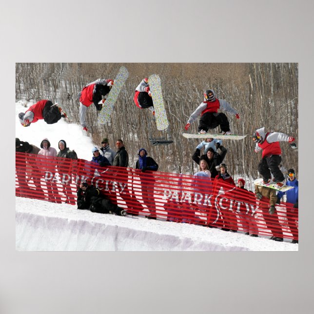 Snöbords-Poster Poster (Framsidan)