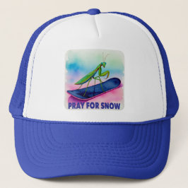 Snöbordsbön för insekt i snö keps