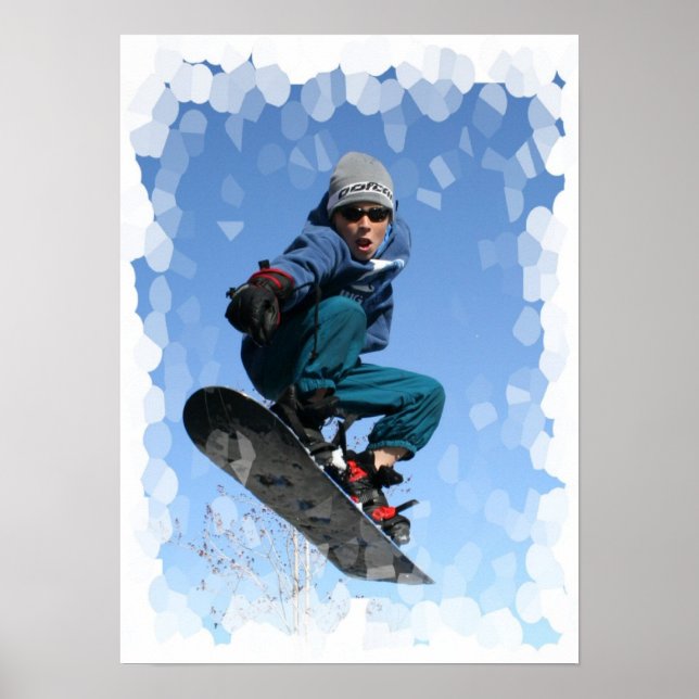 Snöborre i Snö Skriv ut Poster (Framsidan)