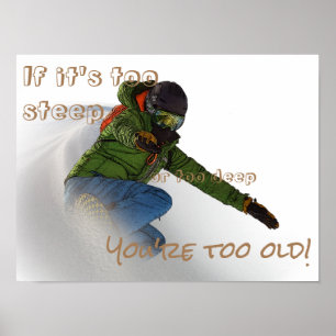 Snöborre - om det är för brant poster