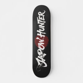 Snöborstkonst - Japow-jägare - Svart Mini Skateboard Bräda 18,5 Cm