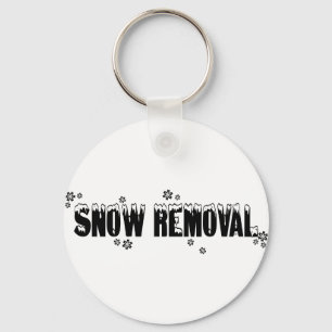 Snöborttagning Keychain Nyckelring