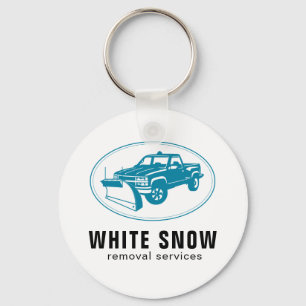Snöborttagningsföretag Keychain Nyckelring