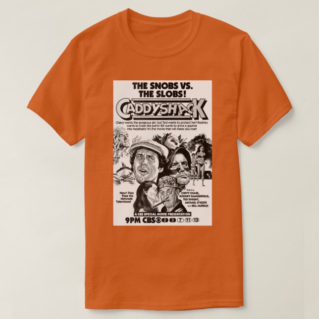 Snobs mot Slobs T Shirt (Design framsida)