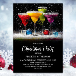 Snöcocktails julfest inbjudningar