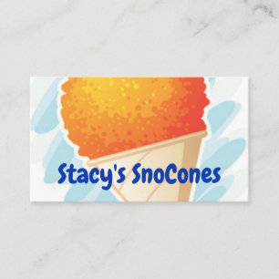 SnoCone-Affärskort Visitkort