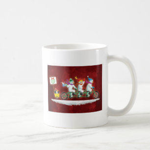 Snöcykel! Kaffemugg