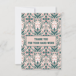 Snödroppar, Blommönster Tack Kort