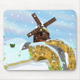 Snödroppar, kvarn musmatta