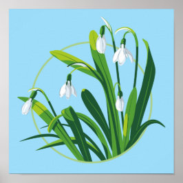 Snödroppar Poster