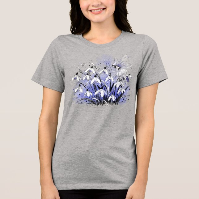 Snödroppsfée T Shirt (Framsida)