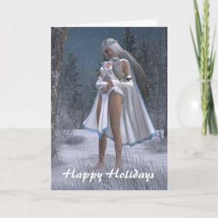 Snödrottning - glad helg