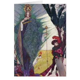 Snödrottningen 1 hälsningskort