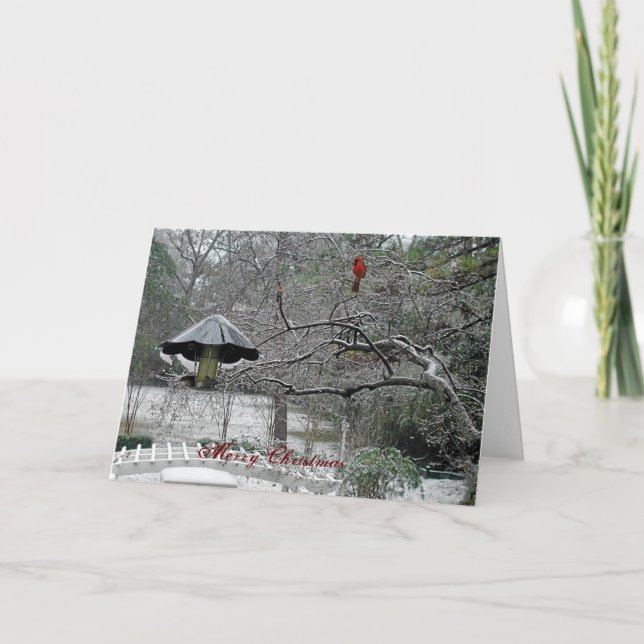 snöfåglar 5 helgkort (Framsida)