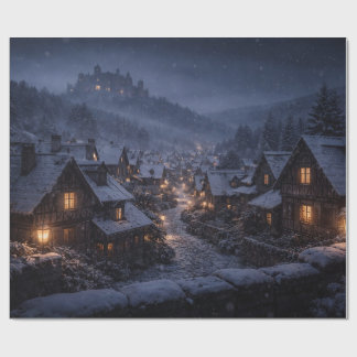 Snöfall By Slott Presentpapper