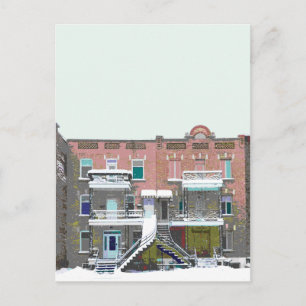 snöfall :: chute de neige vykort