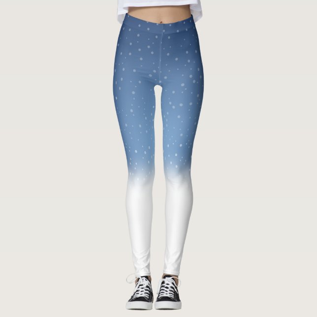 Snöfall Leggings (Framsida)