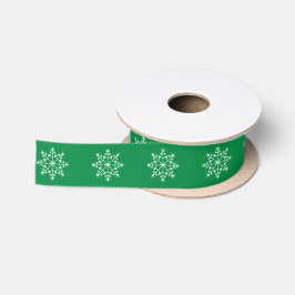 Snöflake Julafton Design Grönt - Helgdag