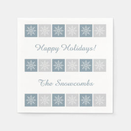 Snöflake Mönster anpassningsbar  pappra blöjor Pappersservett