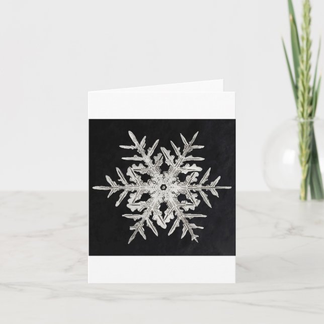 Snöflinga 1 helgkort (Framsida)