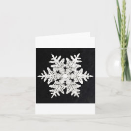 Snöflinga 4 julkort helgkort