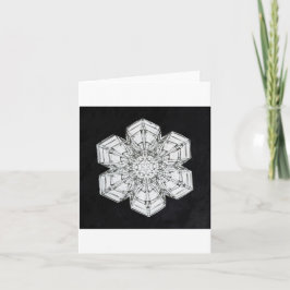 Snöflinga 5 julkort helgkort