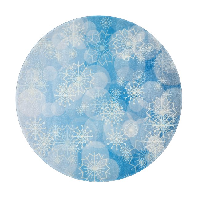 Snöflinga bakgrund   (Framsidan)