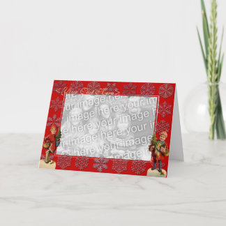 Snöflinga Barn Helgkort