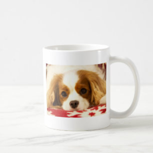 Snöflinga Cavalier King Charles Spaniel Kaffemugg