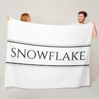 SNÖFLINGA Chic Modern Svart Vit Grå Ränder