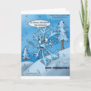 Snöflinga filosofers fantiga presenterar kort etc.