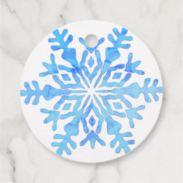 snöflinga gåvor etiketter