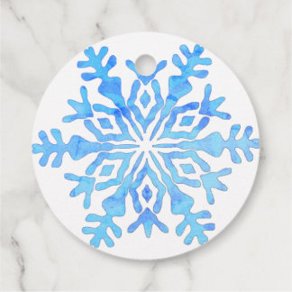 snöflinga gåvor etiketter
