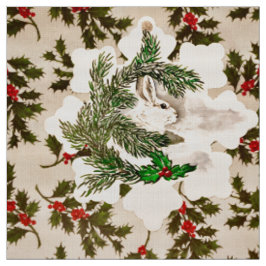 Snöflinga Holly Kanin Tyg