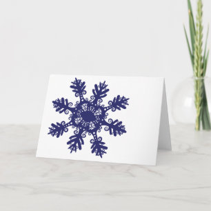 Snöflinga II Helgkort