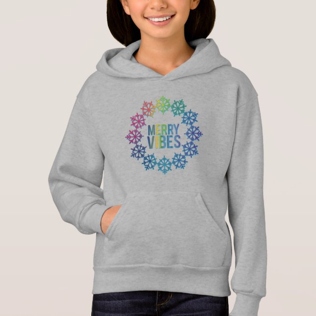Snöflinga Krans T Shirt (Framsida)