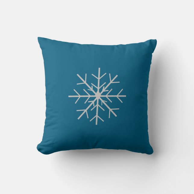Snöflinga  kudde (Framsida)