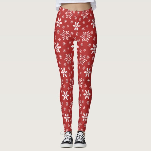 Snöflinga Leggings (Framsida)